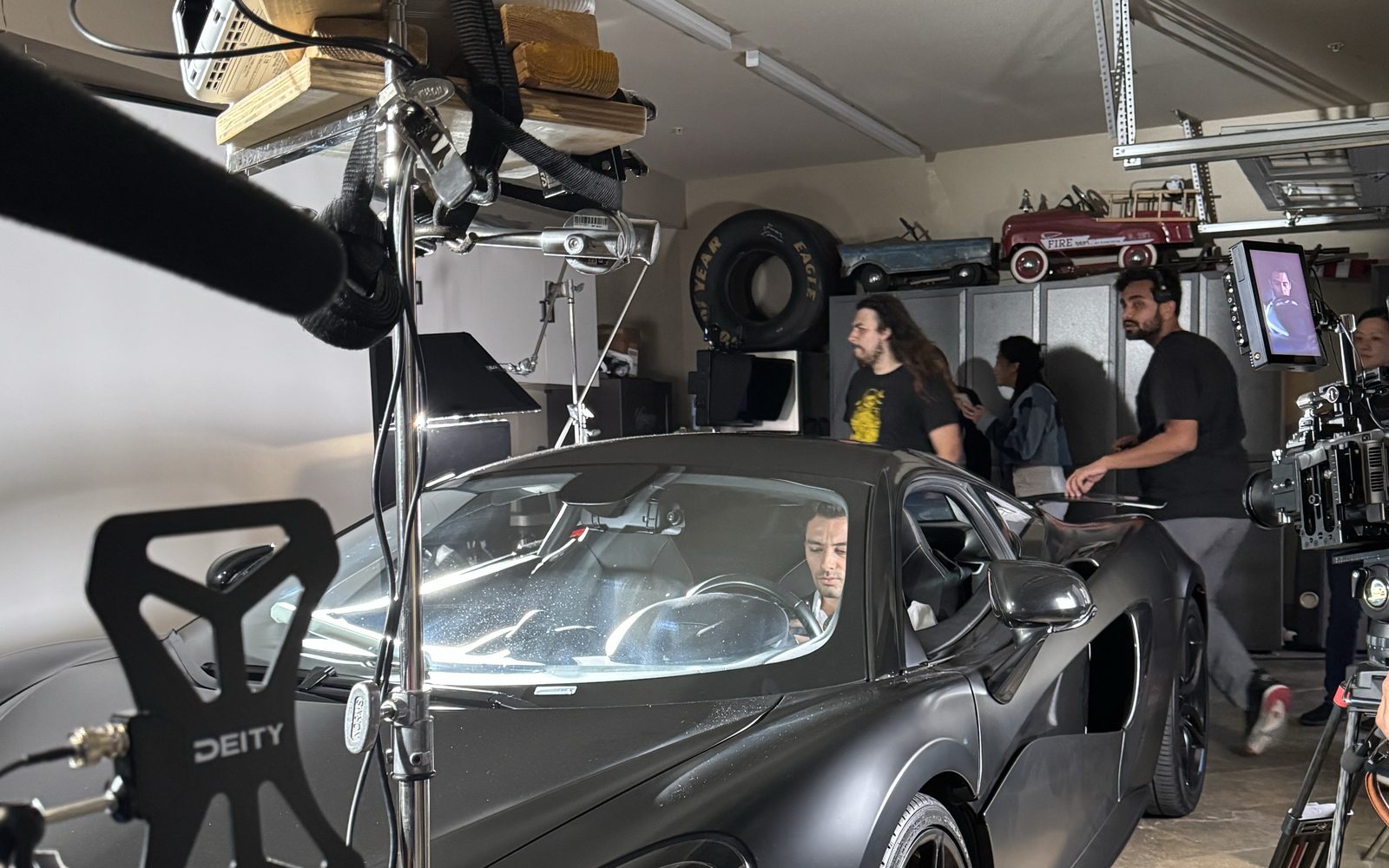 Automotive studio shoot