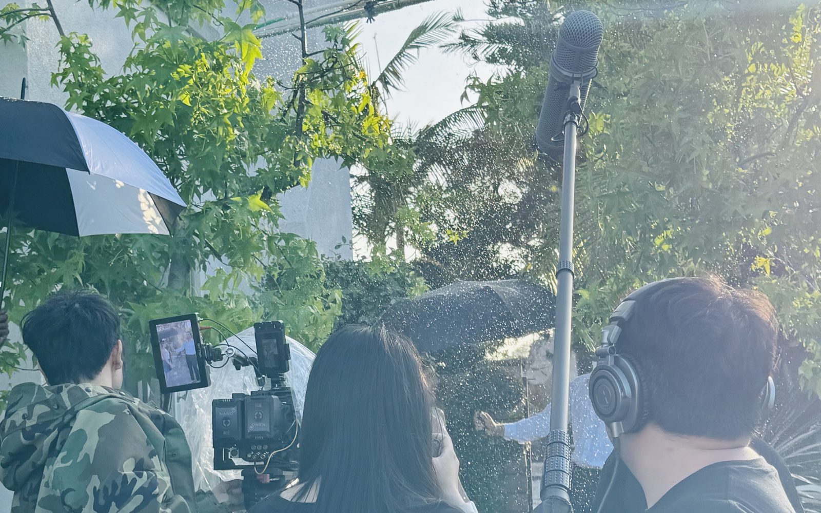 Exterior location sound recording