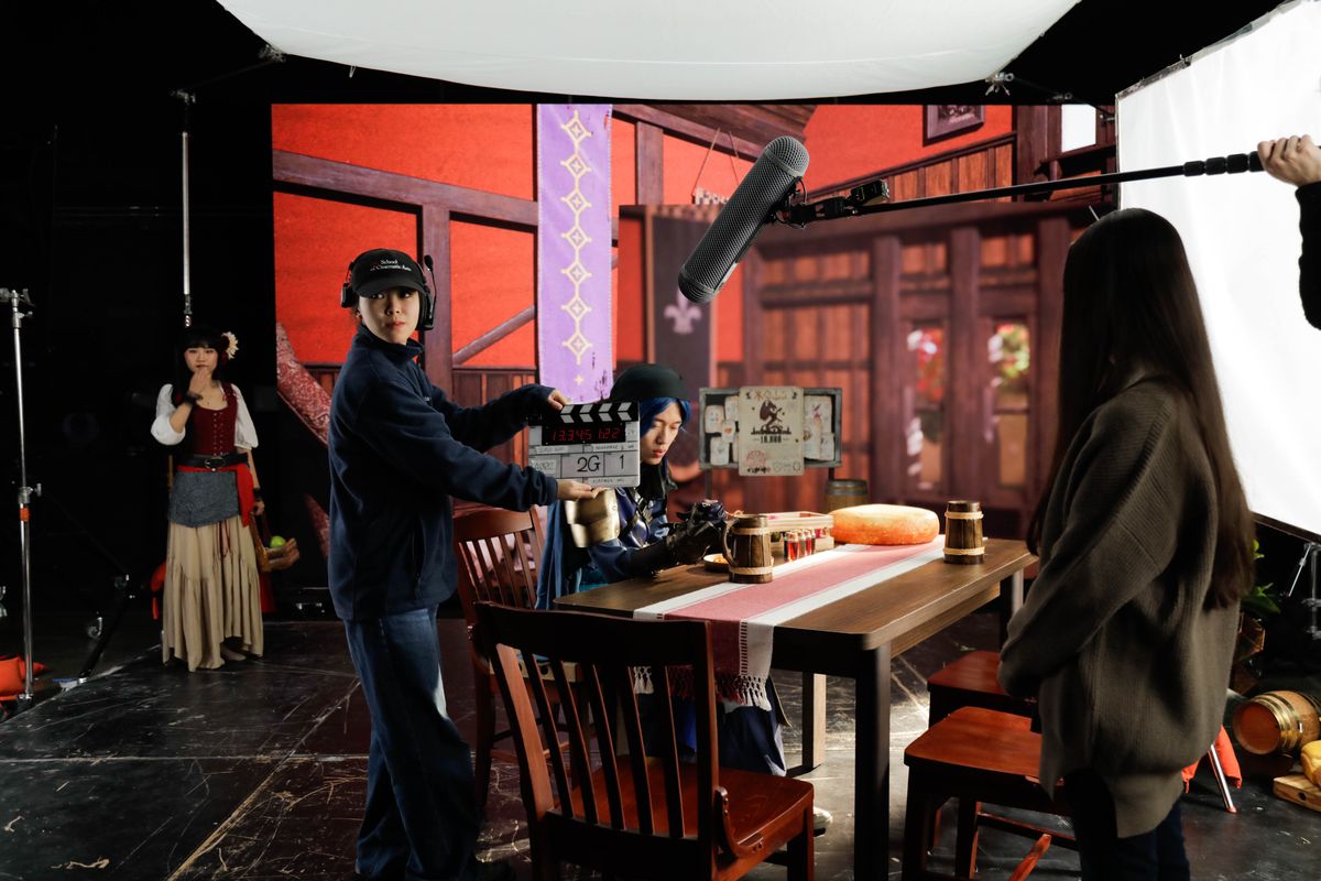 Slate in on the virtual production stage