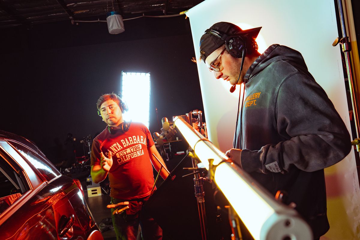 Shaping light around the car