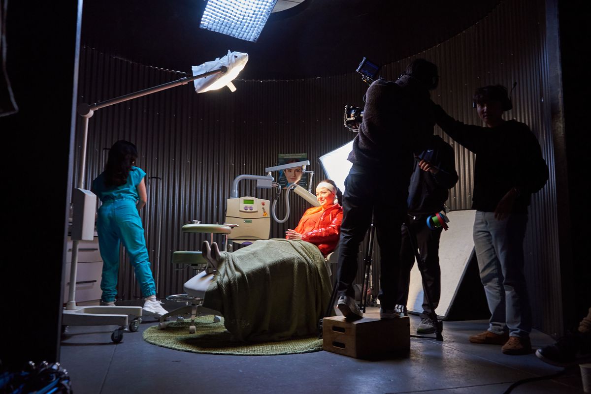 Lighting the clinic for the last setup