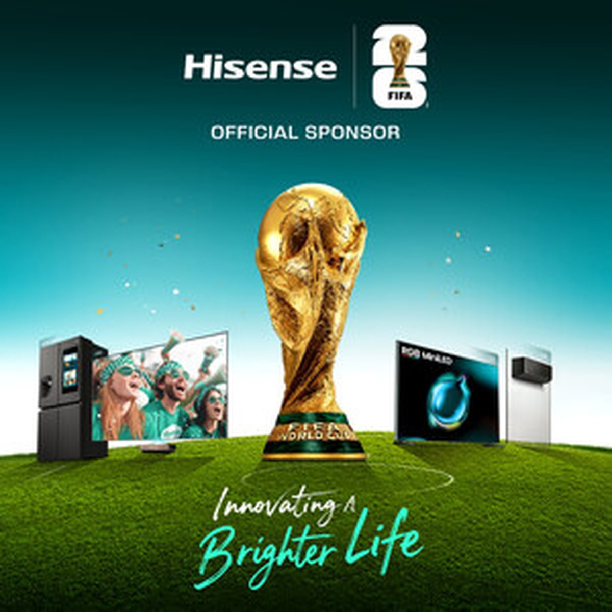 Hisense × FIFA World Cup key visual